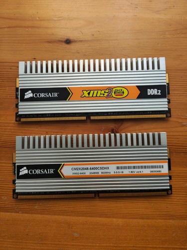 Corsair 2x2 ddr2 ram 800mhz - gb,