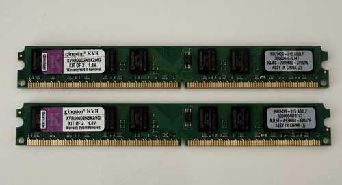 Kingston valueram 4gb - valueram, kit