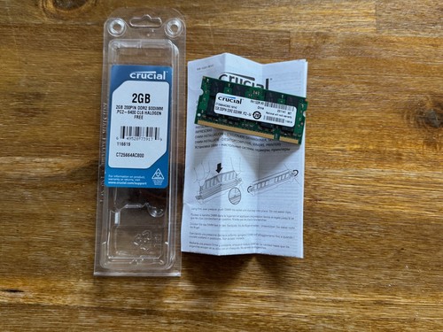 Crucial 2gb ddr2 - ddr2, ram