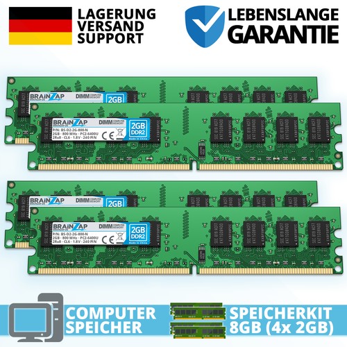 8gb ddr2 ram - 8gb, pc2-6400u