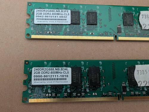 4gb kit 2x2gb ddr2 - kit,