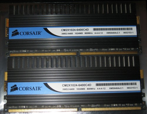 2gb kit corsair - corsair, ram