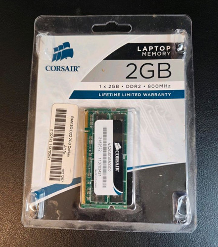 Corsair ddr2 dimm 2gb - corsair,
