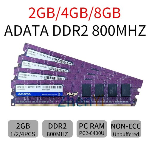 Adata 8gb 4gb 2gb ddr2 - 4gb,