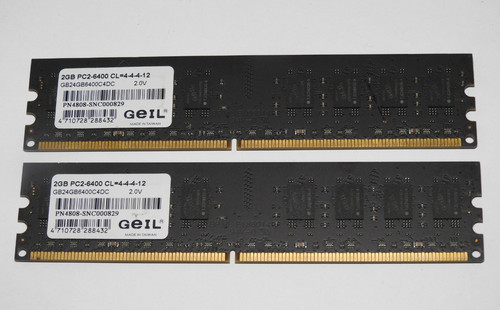 4gb geil ddr2 800mhz 6400u - 800mhz, ram