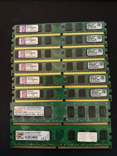 Ddr2 ram 2gb 800mhz - 8x,
