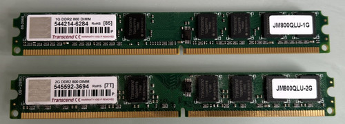 Transcend 3gb ddr2 - 2+1, 800mhz