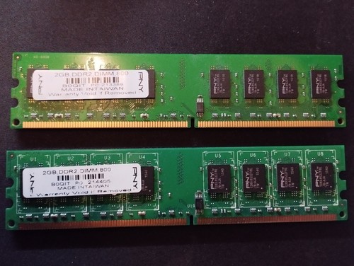 Retro ram 2gb - 2×2gb, ddr2